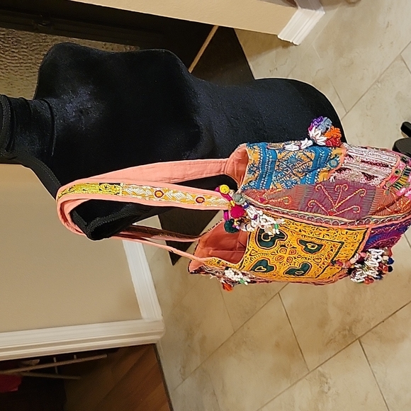 Vintage Embroidery  Banjara handbag - Picture 6 of 6